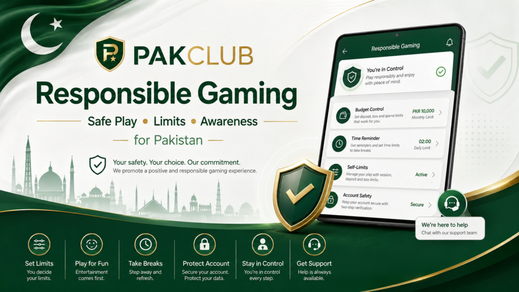Responsible Gaming guide for Pakistan