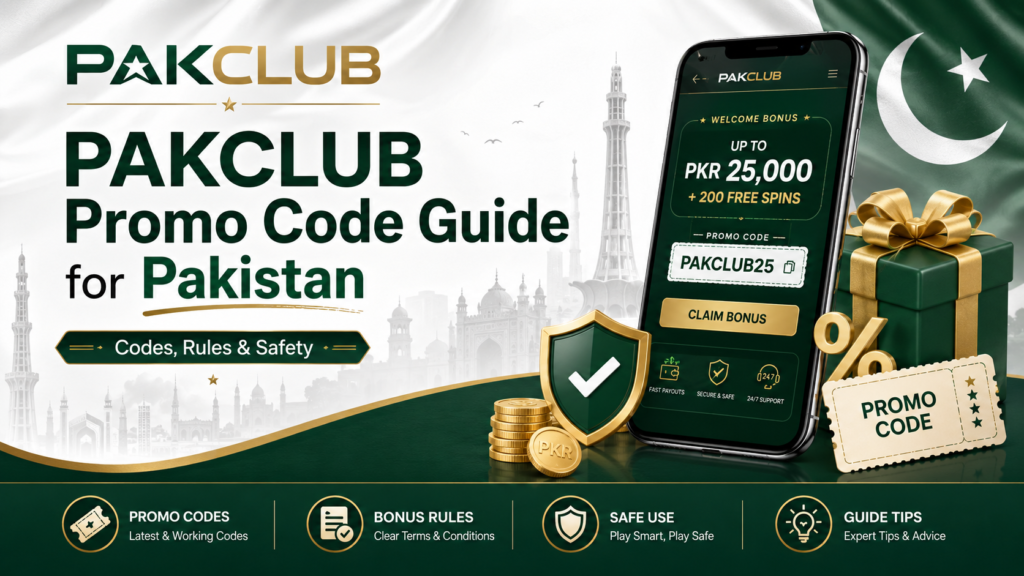 PAKCLUB Promo Code guide for Pakistan